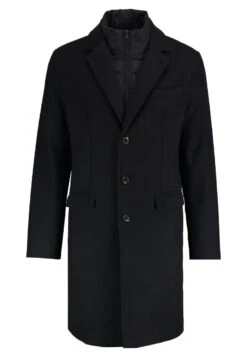Pier One Classic Coat - Navy -Clothing Category Store 002d479bc1dc4a63a4523f117baf078f