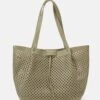 Patrizia Pepe Tote Bag - Sage Green -Clothing Category Store 0139557ba4264b488a21c565192660a7