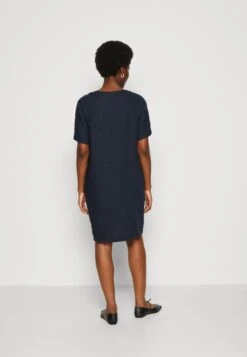 Marc O'Polo Dress Sportiv Style Slightly Egg Shaped Raglan Sleeve - Day Dress - Deep Blue Sea -Clothing Category Store 044cd4b30bac4764a4fe8529cac37140