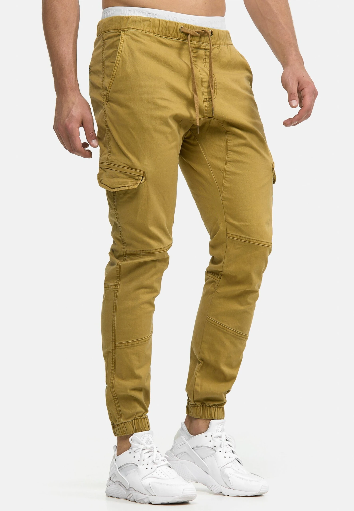 Indicode Jeans Levi - Cargo Trousers - Amber 3 Indicode Jeans Levi - Cargo Trousers - Amber