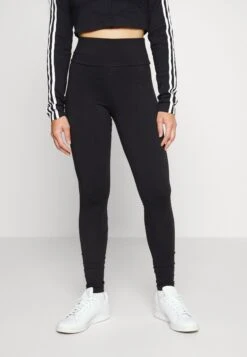 Adidas Originals Essentials- Leggings - Trousers - Black -Clothing Category Store 10081a27b74147e5899097bd7288fd03