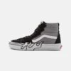 Vans Sk8-Hi Flame Unisex - High-Top Trainers - Gray -Clothing Category Store 12fc98566a9740a7aa56583d2af0e297