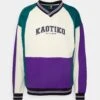 Kaotiko Crew Kasey - Sweatshirt - Ivory/Purple/Jade -Clothing Category Store 1476018ac69149218aa9ebfa97a4cd9a