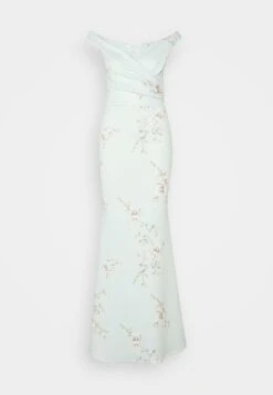 Wal G Wedding Kai V Neck Print Maxi - Occasion Wear - Sage Green -Clothing Category Store 17c446b7bf314848af81e6ed919641e7