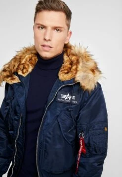 Alpha Industries Hooded Custom - Winter Jacket - Rep Blue 13 Alpha Industries Hooded Custom - Winter Jacket - Rep Blue -Clothing Category Store 1b5fe7065b3e4f4b87a76d3006fc80aa