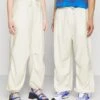 YOURTURN Genderless Parachute Unisex - Trousers - White -Clothing Category Store 1c083424eb0e48c8a17481920e445a5e