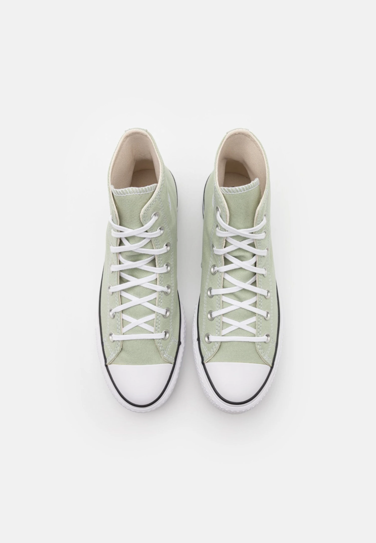 Converse Chuck Taylor All Star Lift Platform Seasonal Color - High-Top Trainers - Summit Sage/White/Black 8 Converse Chuck Taylor All Star Lift Platform Seasonal Color - High-Top Trainers - Summit Sage/White/Black - Image 6