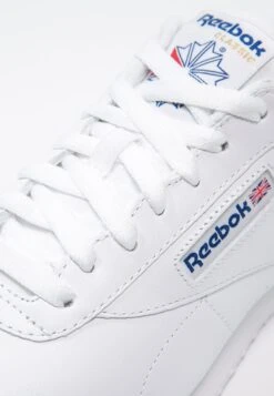 Reebok Classic Exofit Clean Logo Unisex - Trainers - White/Royal Blue -Clothing Category Store 22a798ff10f44ad2a1a52df0dce86054