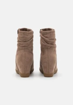 Anna Field Winter Boot - Wedge Ankle Boots - Taupe -Clothing Category Store 25a4365dbe694dfe88552a3563bd424c