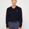 Lyle & Scott Golf V Neck - Jumper - Dark Navy -Clothing Category Store 26a531e1b4904bf1acf6f1c127a6d5ad