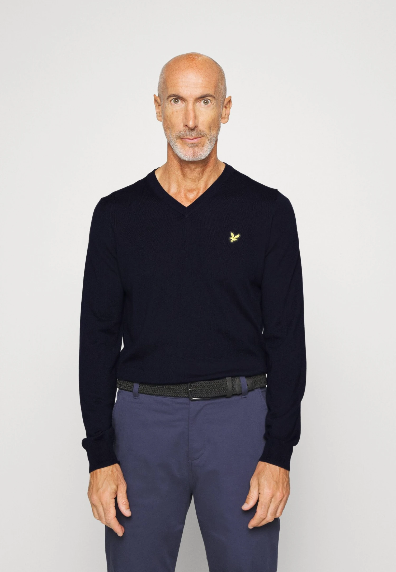 Lyle & Scott Golf V Neck - Jumper - Dark Navy 3 Lyle & Scott Golf V Neck - Jumper - Dark Navy