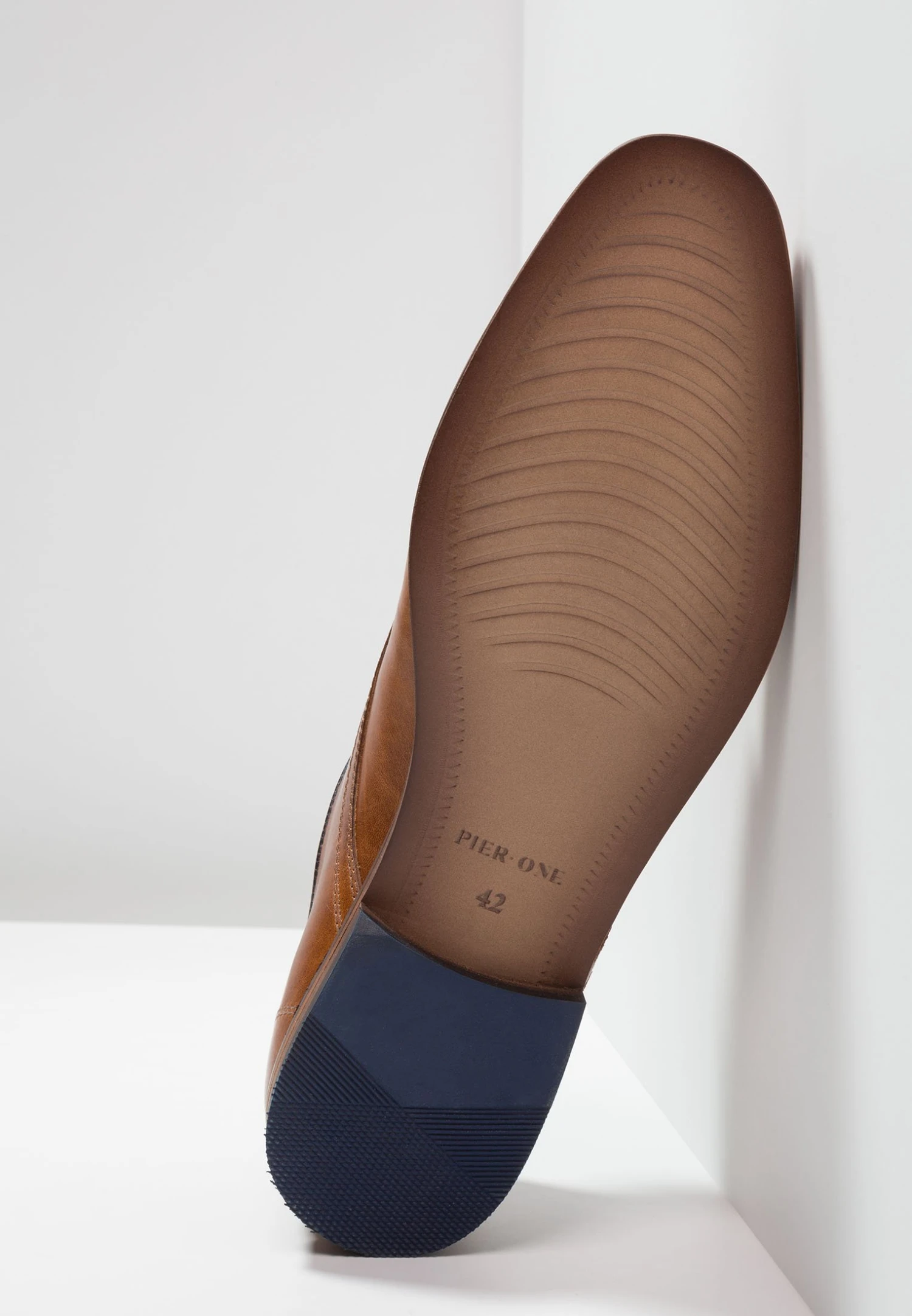 Pier One Leather - Smart Lace-Ups - Cognac 7 Pier One Leather - Smart Lace-Ups - Cognac - Image 5