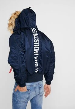 Alpha Industries Hooded Custom - Winter Jacket - Rep Blue 10 Alpha Industries Hooded Custom - Winter Jacket - Rep Blue -Clothing Category Store 29c462672df14e12acd540947947b7b5
