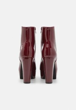 Anna Field High Heeled Ankle Boots - Dark Red -Clothing Category Store 2a5b99900a9343c581fcd9117be722b4