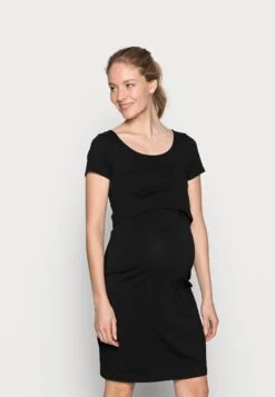 2Er Pack Nursing Function Dress - Shift Dress - Black/Bordeaux -Clothing Category Store 2b55a931dc7e4245b5175aab1d20fc3e