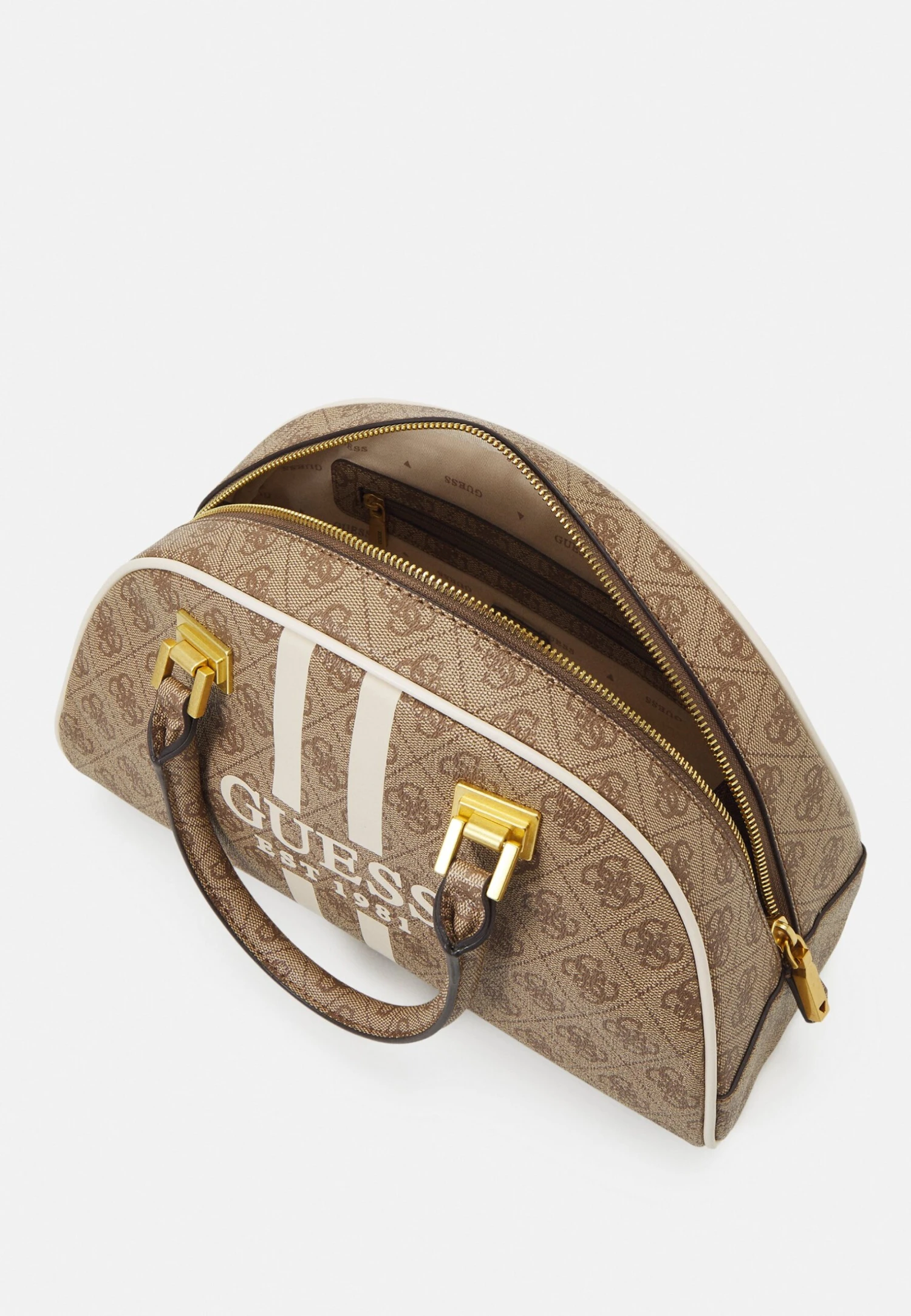 Guess Mildred Bowler - Handbag - Latte Logo 5 Guess Mildred Bowler - Handbag - Latte Logo - Image 3