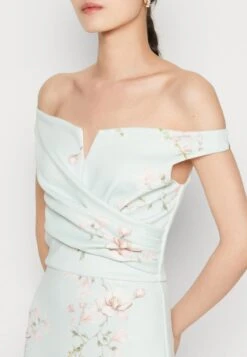 Wal G Wedding Kai V Neck Print Maxi - Occasion Wear - Sage Green -Clothing Category Store 2def809060d64c89a4da0f50e8cefb7a