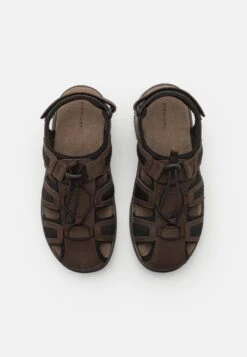Pier One Leather - Walking Sandals - Brown -Clothing Category Store 2f7ff40eeede463ba421d45819843353