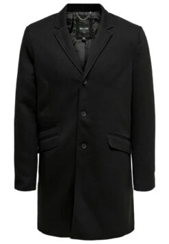 Only & Sons Onsjulian King Coat - Classic Coat - Black -Clothing Category Store 30509c760db4415893d1afab75fbaf84