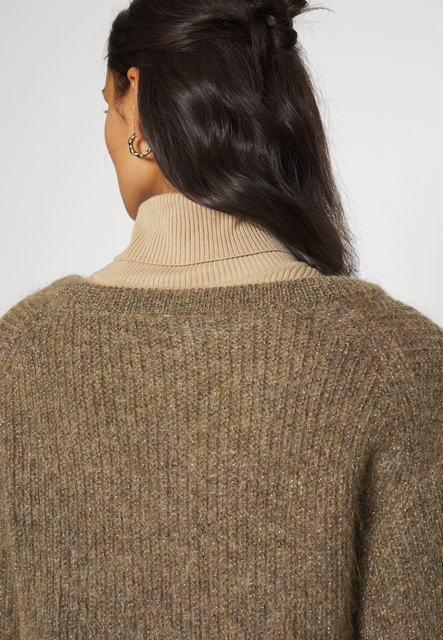 ARKET Jumper - Oat Melange With Gold 7 ARKET Jumper - Oat Melange With Gold - Image 5