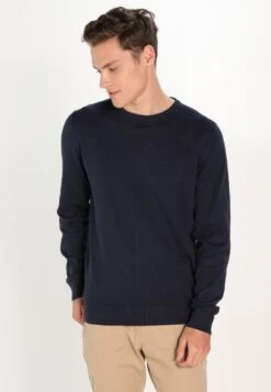 Clothing Category Store 10 Pier One Basic Crewneck - Jumper - Dark Blue