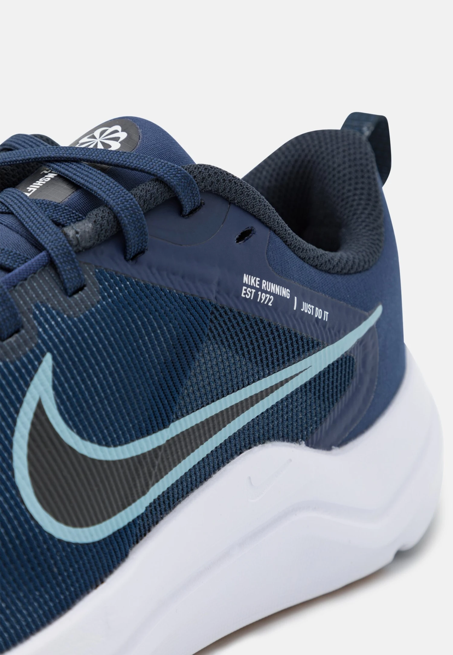 Nike Performance Downshifter 12 - Neutral Running Shoes - Midnight Navy/Worn Blue/Dark Obsidian/Pure Platinum/Gum Light Brown 8 Nike Performance Downshifter 12 - Neutral Running Shoes - Midnight Navy/Worn Blue/Dark Obsidian/Pure Platinum/Gum Light Brown - Image 6
