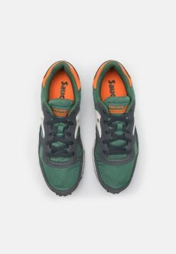 Saucony Dxn Trainer Unisex - Trainers - Green/Orange -Clothing Category Store 34a356c2a4954f70bde267d3a56b4e99
