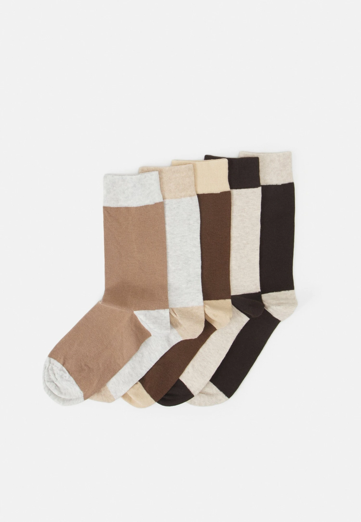 Pier One 5 Pack - Socks - Off-White/Beige/Tan 4 Pier One 5 Pack - Socks - Off-White/Beige/Tan - Image 2