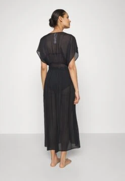 Anna Field Embroidered Cover Up/ 802 - Black - Beach Accessory - 802 - Black -Clothing Category Store 36115ed864394aa4a40bd4c1dd30fc83