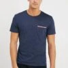 Pier One Basic T-Shirt - Mottled Dark Blue -Clothing Category Store 3808233523534da4aade7a1fd6fb5cc6