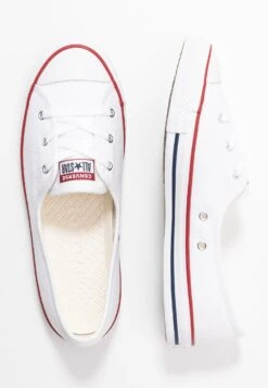 Converse Chuck Taylor All Star Ballet Lace - Trainers - White/Garnet/Navy -Clothing Category Store 3a4e579ad9404d108cf142369599f2f3