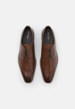 Pier One Leather - Lace-Ups - Brown -Clothing Category Store 3d61d3119797407a914c2c3c923ca29d