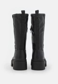ONLY Shoes Onlbaiza Mid Sock Boot - Platform Boots - Black -Clothing Category Store 3ee43589163f43b5918e57924fa1fa40