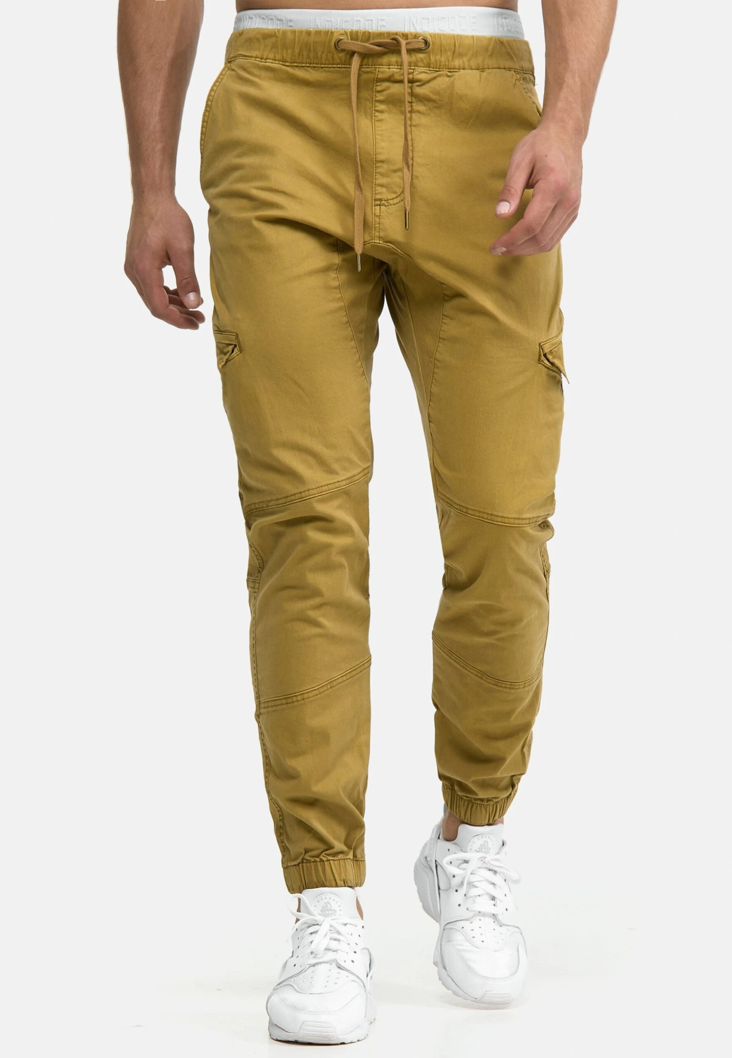 Indicode Jeans Levi - Cargo Trousers - Amber 7 Indicode Jeans Levi - Cargo Trousers - Amber - Image 5