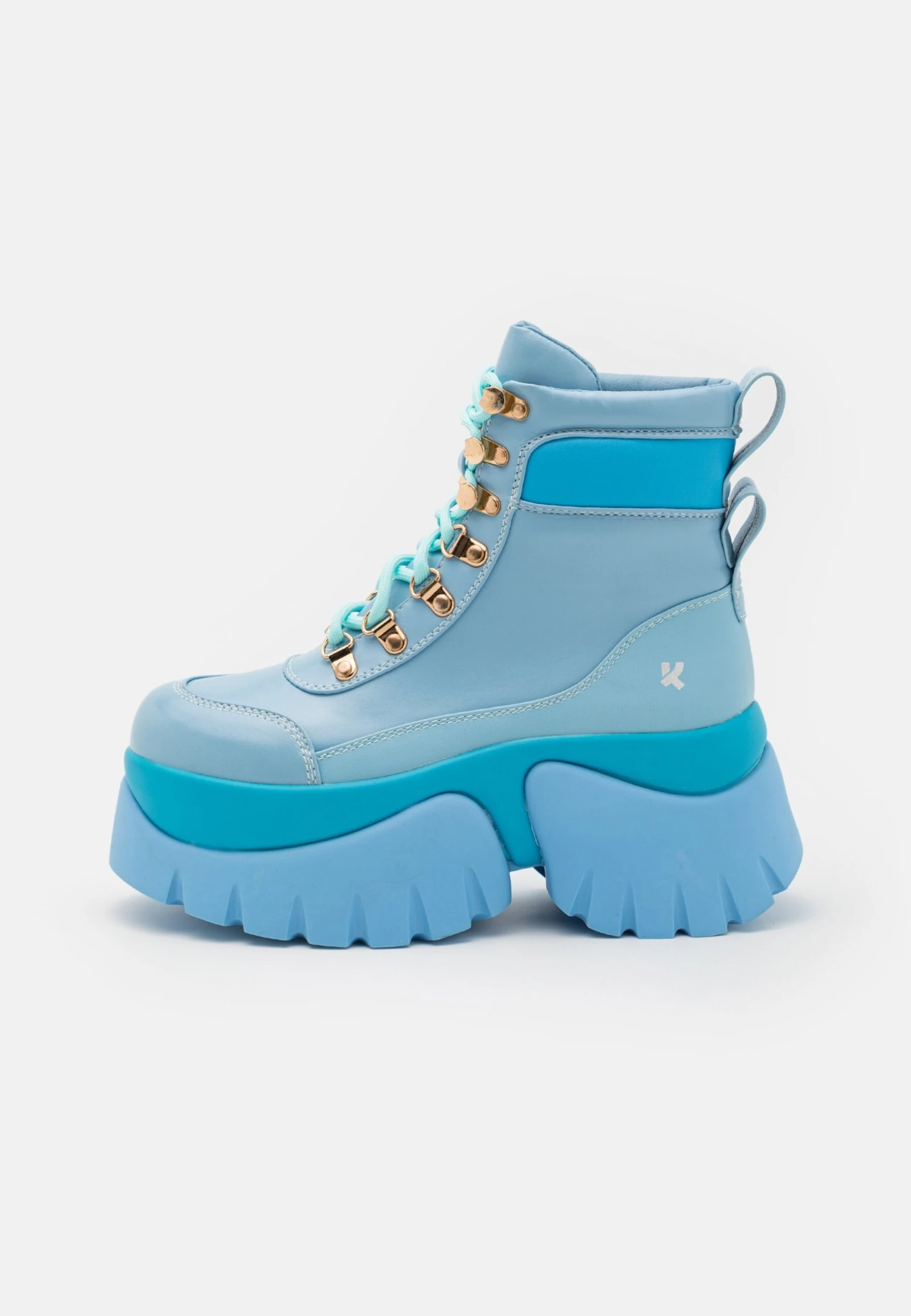 KOI FOOTWEAR Melanie Martinez Crybaby Platform Boots - Platform Ankle Boots - Blue 4 KOI FOOTWEAR Melanie Martinez Crybaby Platform Boots - Platform Ankle Boots - Blue - Image 2