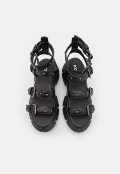 KOI FOOTWEAR Raining Vengeance Charm Platform - Platform Sandals -Clothing Category Store 4e6ed860bfbb4ebc9f6ea0f355840b59