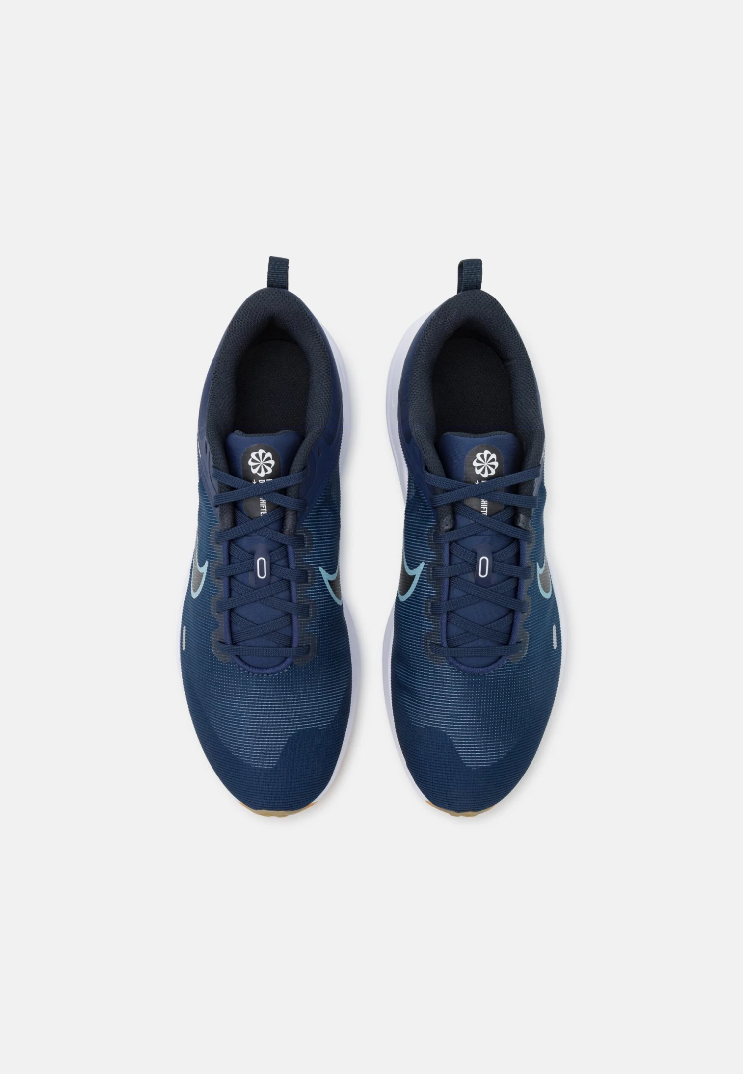 Nike Performance Downshifter 12 - Neutral Running Shoes - Midnight Navy/Worn Blue/Dark Obsidian/Pure Platinum/Gum Light Brown 6 Nike Performance Downshifter 12 - Neutral Running Shoes - Midnight Navy/Worn Blue/Dark Obsidian/Pure Platinum/Gum Light Brown - Image 4