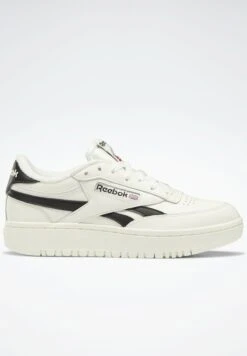 Reebok Classic Club C Double - Trainers - Chalk Core Black Chalk -Clothing Category Store 511047353b7d4c09b419d344ddee461f