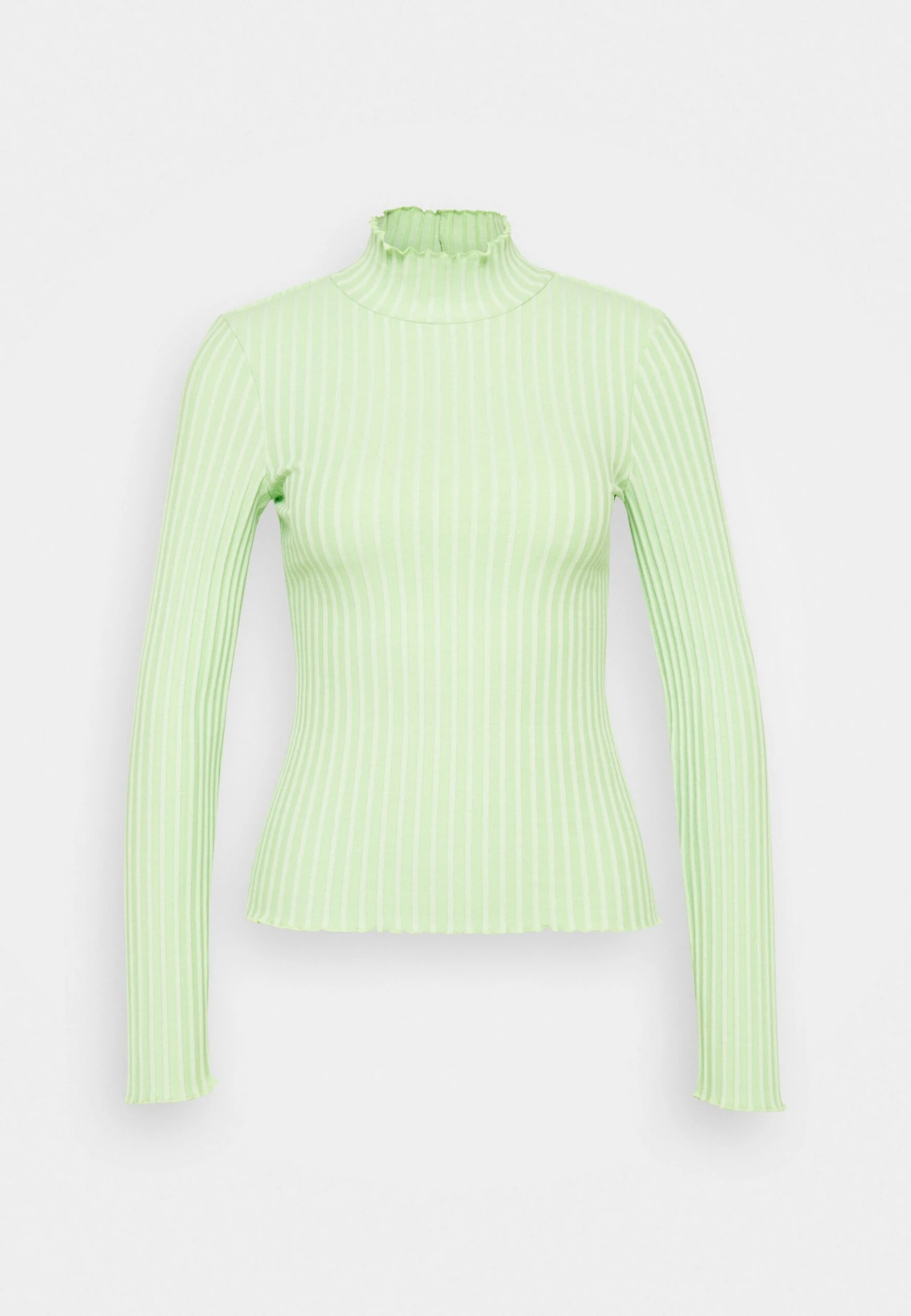 Selected Femme Slfwilma T Neck - Long Sleeved Top - Pistachio Green 7 Selected Femme Slfwilma T Neck - Long Sleeved Top - Pistachio Green - Image 5