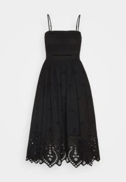 AllSaints Whitley Broderie Dress - Day Dress - Black -Clothing Category Store 53f9a48d12ad4ac3a36b8a79c3220e82