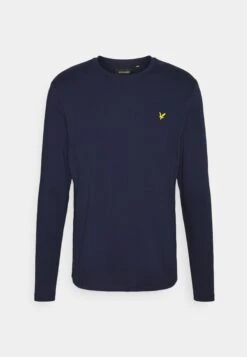 Lyle & Scott Long Sleeved Top - Navy -Clothing Category Store 55b999d663774555addec690af620e09
