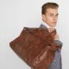 Pier One Unisex - Weekend Bag - Dark Brown 1 Pier One Unisex - Weekend Bag - Dark Brown -Clothing Category Store 591e5025778b4ff4b815d7467edf7e9e