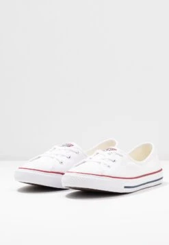 Converse Chuck Taylor All Star Ballet Lace - Trainers - White/Garnet/Navy -Clothing Category Store 5a8211112e454f98a5d0c6e847ba4487