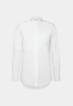Pier One Muscle Fit Stand- Shirt - White -Clothing Category Store 5a9412a14083403cb941fa6fbb6ea6b4