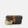 MICHAEL Michael Kors Greenwich Xs Sling Xbody - Across Body Bag - Brown/Acorn 1 MICHAEL Michael Kors Greenwich Xs Sling Xbody - Across Body Bag - Brown/Acorn -Clothing Category Store 5d41c5d1e2fd47689f53325d0f2e00a8