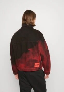 Hugo Denim Jacket - Bright Red -Clothing Category Store 624e9dd8972e43458f32775c0011482b