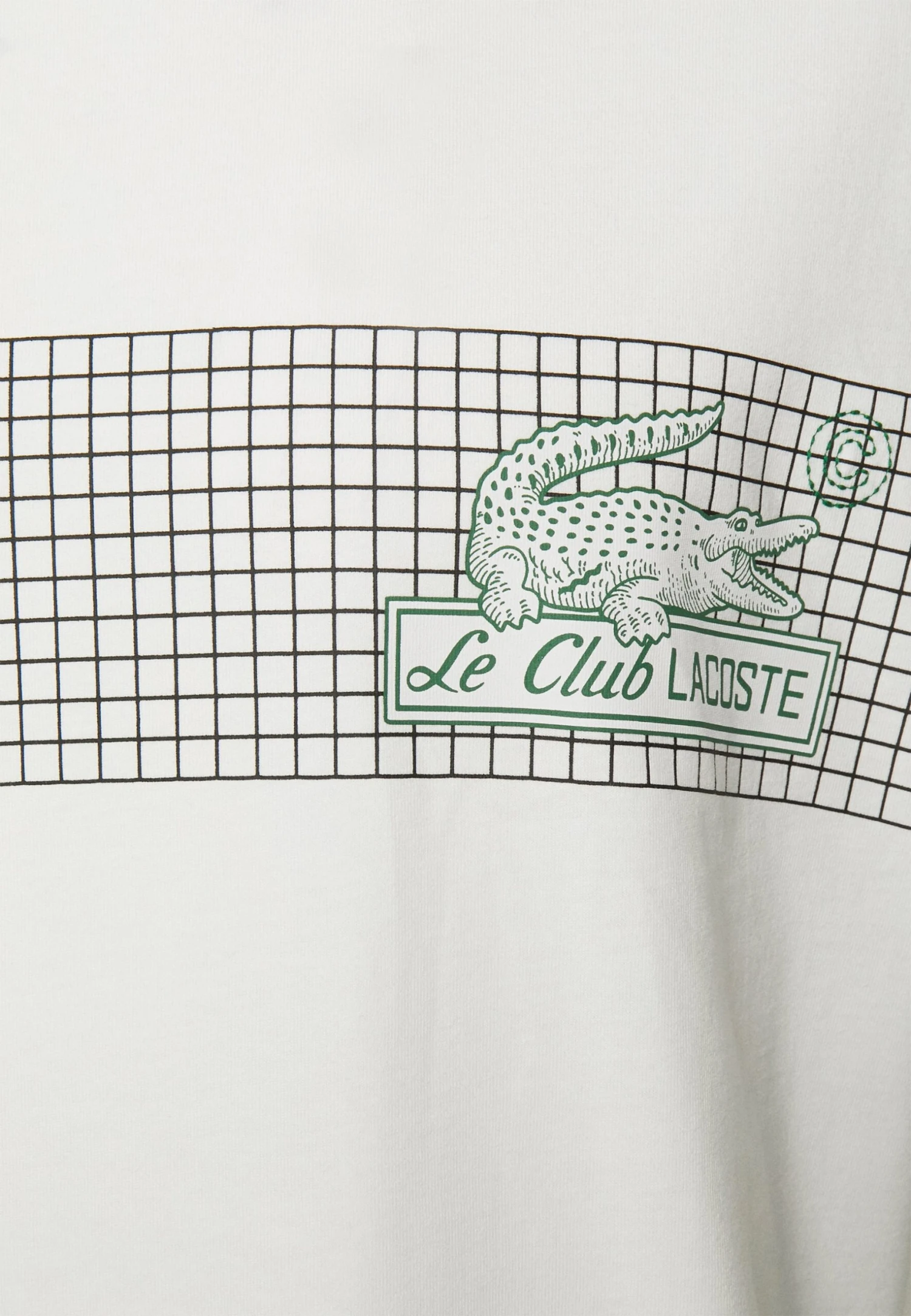 Lacoste Print T-Shirt - Flour 7 Lacoste Print T-Shirt - Flour - Image 5