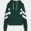 Even&Odd Sweatshirt - Evergreen/White -Clothing Category Store 665dccb5b9f34d30a7173b7c5d0b100f