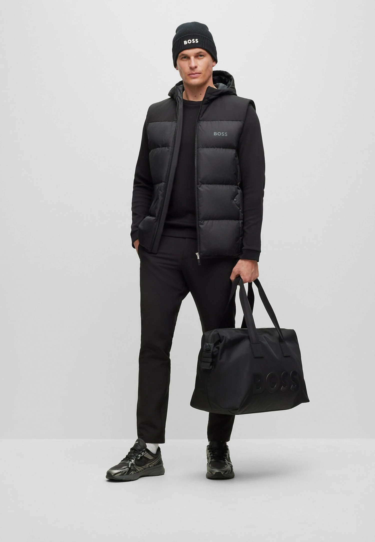 Boss V Hamar1 - Waistcoat - Black One 4 Boss V Hamar1 - Waistcoat - Black One - Image 2