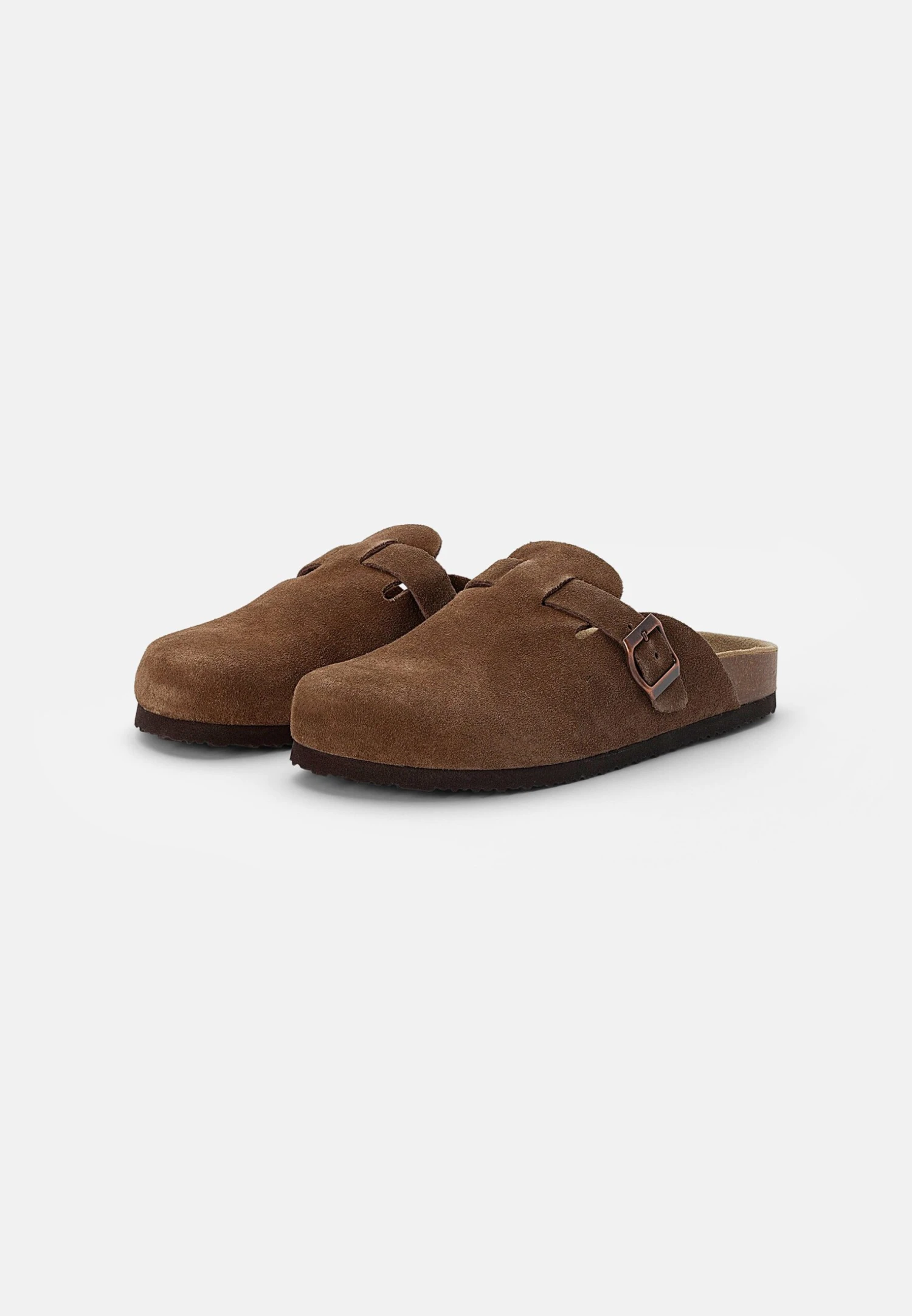 Pier One Leather Unisex - Slippers - Brown 4 Pier One Leather Unisex - Slippers - Brown - Image 2